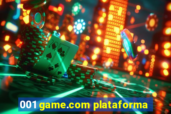 001 game.com plataforma